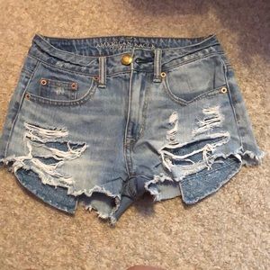 American Eagle High Waisted short shorts